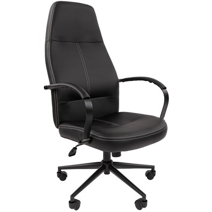 Компьютерное кресло CHAIRMAN 940 Экокожа черная в Вологде - изображение