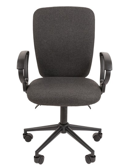 Офисное кресло CHAIRMAN 9801 BLACK, серое в Вологде - изображение 4