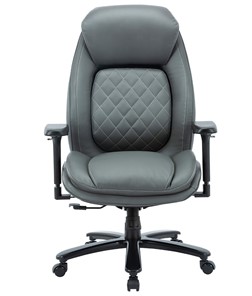 Офисное кресло CHAIRMAN CH403, серый, эко кожа в Вологде - предосмотр 1