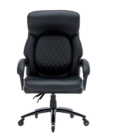 Компьютерное кресло CHAIRMAN CH412 эко кожа черная в Вологде - изображение 1