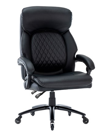 Компьютерное кресло CHAIRMAN CH412 эко кожа черная в Вологде - изображение