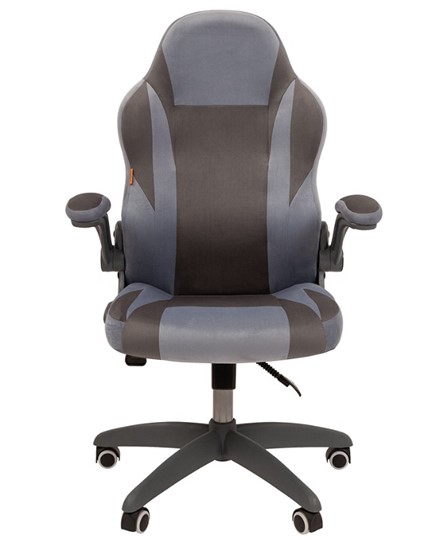 Кресло офисное CHAIRMAN Game 55 цвет TW голубой/серый в Вологде - изображение 3