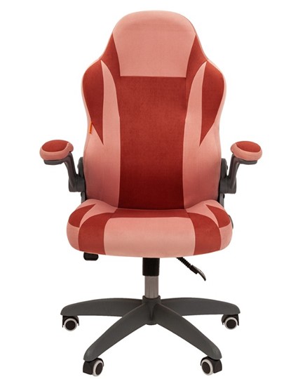 Компьютерное кресло CHAIRMAN Game 55 цвет TW розовый/бордо в Вологде - изображение 1