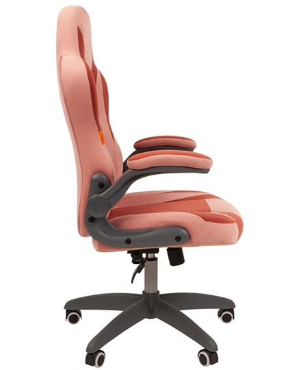 Компьютерное кресло CHAIRMAN Game 55 цвет TW розовый/бордо в Вологде - изображение 2