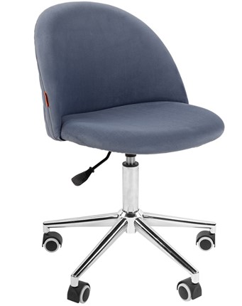 Офисное кресло CHAIRMAN HOME 118, голубое в Вологде - изображение