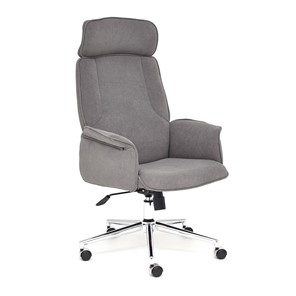 Компьютерное кресло CHARM флок, серый, 29 арт.13910 в Вологде