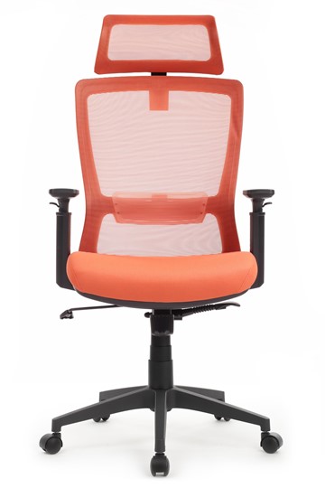 Кресло офисное Design Line W-202 AC, Оранжевый в Вологде - изображение 4