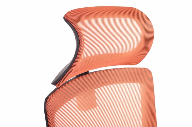 Кресло офисное Design Line W-202 AC, Оранжевый в Вологде - изображение 5