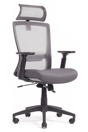 Кресло офисное Design Line W-202 AC, Серый в Вологде - изображение