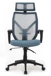 Кресло компьютерное Design OLIVER W-203 AC, Синий в Вологде - предосмотр 4
