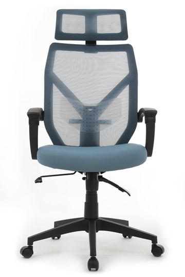 Кресло компьютерное Design OLIVER W-203 AC, Синий в Вологде - изображение 4