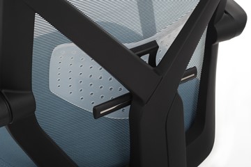 Кресло компьютерное Design OLIVER W-203 AC, Синий в Вологде - предосмотр 5