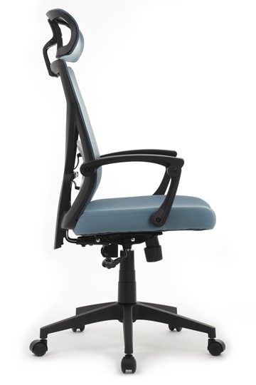 Кресло компьютерное Design OLIVER W-203 AC, Синий в Вологде - изображение 1