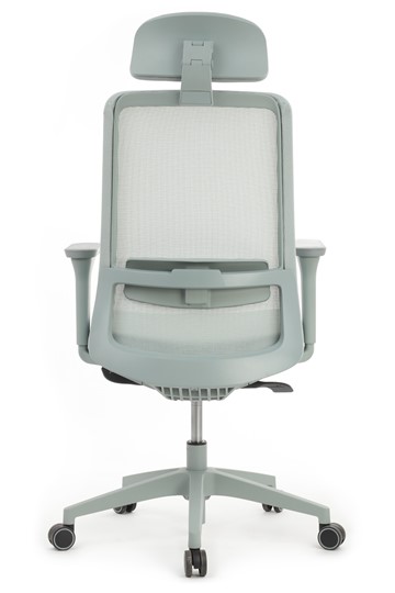 Офисное кресло Design WORK W-218C, Голубой в Вологде - изображение 3