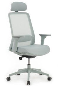 Офисное кресло Design WORK W-218C, Голубой в Вологде - предосмотр