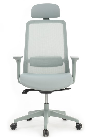 Офисное кресло Design WORK W-218C, Голубой в Вологде - изображение 4