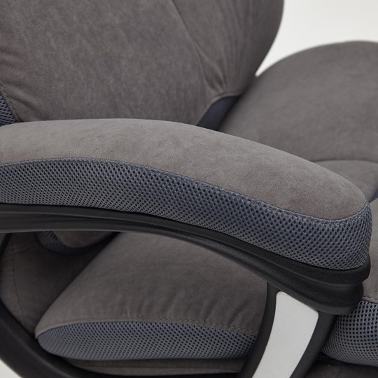 Офисное кресло DUKE флок/ткань, серый/серый, 29/TW-12 арт.14039 в Вологде - изображение 12