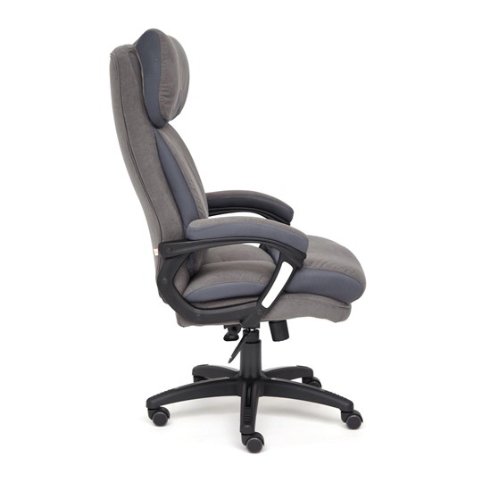 Офисное кресло DUKE флок/ткань, серый/серый, 29/TW-12 арт.14039 в Вологде - изображение 2