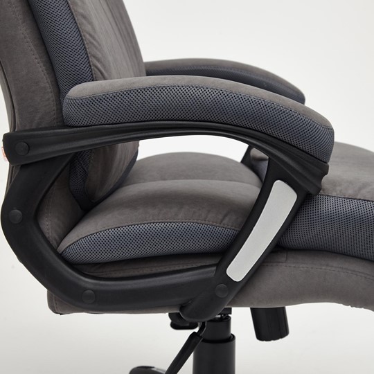 Офисное кресло DUKE флок/ткань, серый/серый, 29/TW-12 арт.14039 в Вологде - изображение 22
