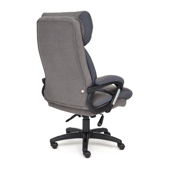 Офисное кресло DUKE флок/ткань, серый/серый, 29/TW-12 арт.14039 в Вологде - изображение 3