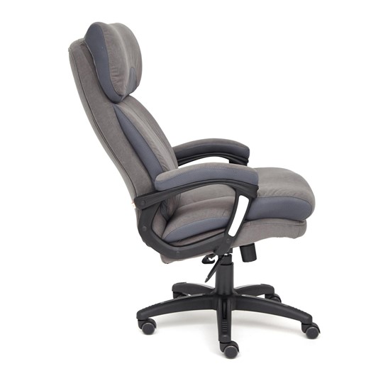 Офисное кресло DUKE флок/ткань, серый/серый, 29/TW-12 арт.14039 в Вологде - изображение 8