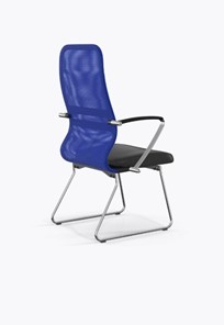 Кресло офисное Ergolife Sit 8 B2-9K - X1+Extra (Синий-Черный) в Вологде - предосмотр 1