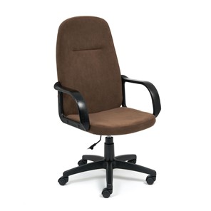 Офисное кресло LEADER флок , коричневый, 6 арт.15140 в Вологде