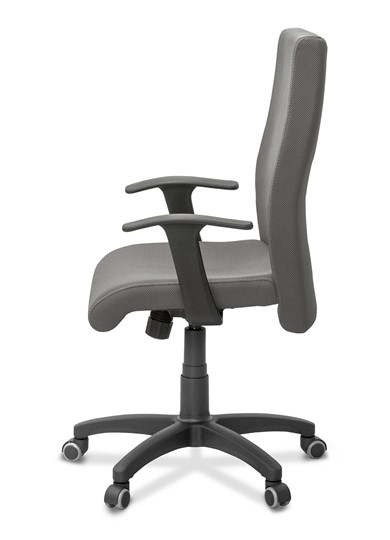 Кресло в офис Like, ткань TW / серая в Вологде - изображение 1