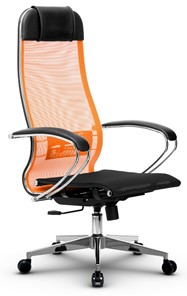 Кресло офисное МЕТТА B 1m 4/K131, Основание 17834 оранжевый/черный в Вологде