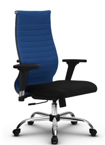 Офисное кресло МЕТТА B 2b 19/2D, Основание 17833 синий/черный в Вологде
