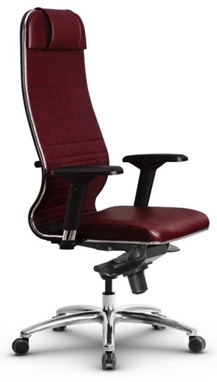 Кресло офисное Metta L 1m 38K2/4D мультиблок, нижняя часть 17838 коричневый в Вологде - изображение 1