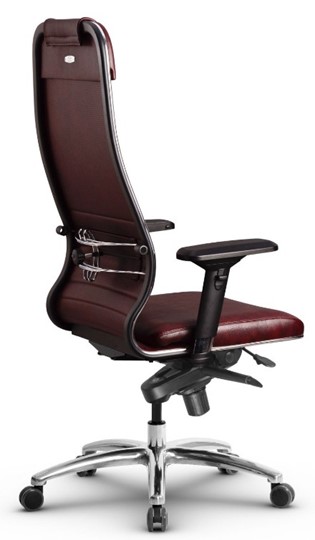 Кресло офисное Metta L 1m 38K2/4D мультиблок, нижняя часть 17838 бордовый в Вологде - изображение 3