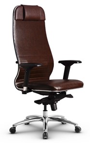 Кресло офисное Metta L 1m 38K2/4D мультиблок, нижняя часть 17838 коричневый в Вологде - предосмотр