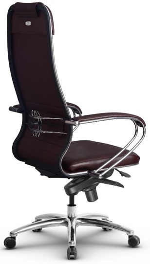 Кресло офисное Metta L 1m 38K2/K мультиблок, нижняя часть 17838 бордовый в Вологде - изображение 3