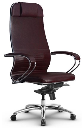 Кресло офисное Metta L 1m 38K2/K мультиблок, нижняя часть 17838 бордовый в Вологде - изображение