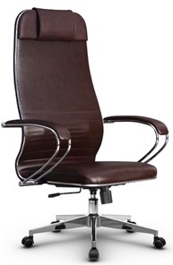 Кресло офисное Metta L 1m 38K2/K топган, нижняя часть 17834 коричневый в Вологде