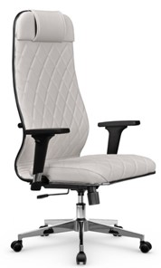 Кресло офисное Мetta L 1m 40M/2D Infinity Easy Clean (MPES) топган, нижняя часть 17834 белый в Вологде - предосмотр