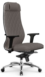 Кресло офисное Мetta L 1m 40M/2D Infinity Easy Clean (MPES) мультиблок, нижняя часть 17838 серый в Вологде