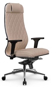 Кресло офисное Мetta L 1m 40M/2D Infinity Easy Clean (MPES) мультиблок, нижняя часть 17839 темно-бежевый в Вологде