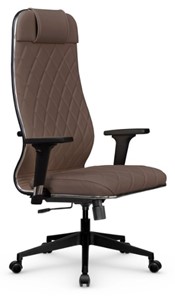 Кресло офисное Мetta L 1m 40M/2D Infinity Easy Clean (MPES) топган, нижняя часть 17832 светло-коричневый в Вологде