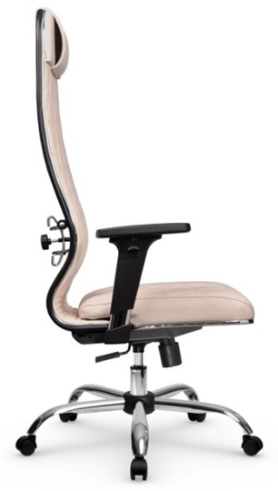 Кресло офисное Мetta L 1m 40M/2D Infinity Easy Clean (MPES) топган, нижняя часть 17833 светло-бежевый в Вологде - изображение 2