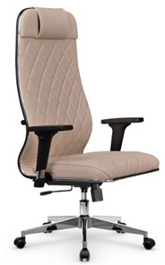 Кресло офисное Мetta L 1m 40M/2D Infinity Easy Clean (MPES) топган, нижняя часть 17834 темно-бежевый в Вологде - предосмотр