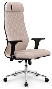 Кресло офисное Мetta L 1m 40M/2D Infinity Easy Clean (MPES) топган OMS, нижняя часть 17853 светло-бежевый в Вологде