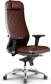Кресло офисное Metta L 1m 40M/2D мультиблок, нижняя часть 17838 коричневый в Вологде