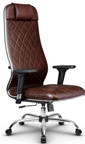 Кресло офисное Metta L 1m 40M/2D топган, нижняя часть 17833 коричневый в Вологде