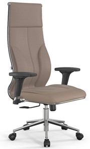 Офисное кресло Мetta L 1m 46/2D Infinity Easy Clean (MPES) топган, нижняя часть 17852 темно-бежевый в Вологде - предосмотр