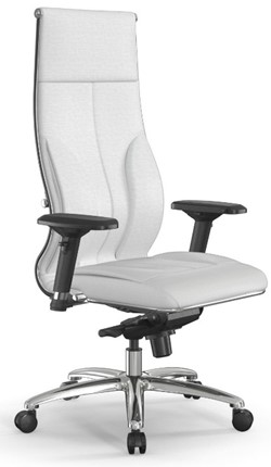 Офисное кресло Мetta L 1m 46/4D Infinity Easy Clean мультиблок, нижняя часть 17838 белый в Вологде - изображение