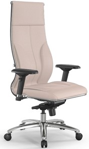 Офисное кресло Мetta L 1m 46/4D Infinity Easy Clean мультиблок, нижняя часть 17838 молочный в Вологде - предосмотр