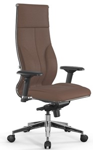 Офисное кресло Мetta L 1m 46/4D Infinity Easy Clean мультиблок, нижняя часть 17839 светло-коричневый в Вологде