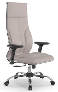 Офисное кресло Мetta L 1m 46/4D Infinity Easy Clean топган, нижняя часть 17833 светло-бежевый в Вологде - предосмотр
